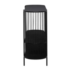 Contemporary Metal Console Table Black - Olivia & May -Lush Living Store GUEST 711f8b41 f1af 4dcb b32f 2a7599786401