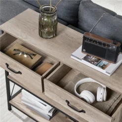 Yaheetech 3 Tier Console Table Sofa Table With Power Outlet, Gray 17 Yaheetech 3 Tier Console Table Sofa Table With Power Outlet, Gray -Lush Living Store GUEST 715a0e51 0d77 4d20 b1f8 953b6b37242c