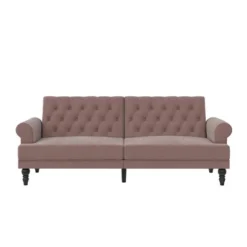 Cassidy Upholstered Futon - Paris Hilton X The Novogratz -Lush Living Store GUEST 71d728b3 1186 4a9c b2f8 1b0970037447
