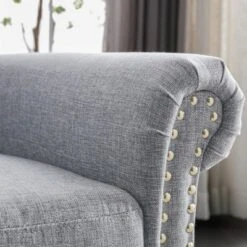 Push Back Linen Tufted Recliner Armchair - ModernLuxe -Lush Living Store GUEST 71fda3c6 e14e 4fbb bb65 438fe6931fe6