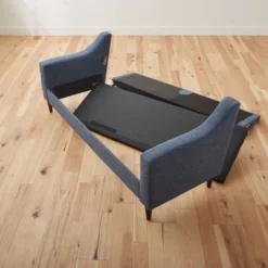 Ellen Upholstered Scooped Arm Sofa With Square Tufting - Brookside Home -Lush Living Store GUEST 720ec88c 747b 47b3 92c2 d6e7503e70f0