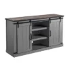 Sliding Doors TV Stand For TVs Up To 60" - Home Essentials
