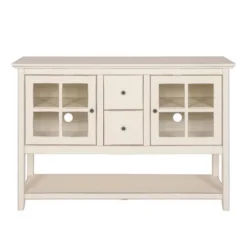 Tasi Transitional Buffet With Lower Shelf TV Stand For TVs Up To 58" - Saracina Home -Lush Living Store GUEST 72364de1 4842 4ff8 b6b5 7c3770d74ac8