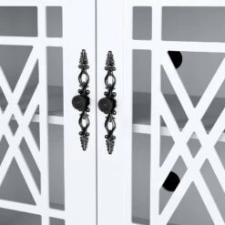 63" Vintage Storage Sideboard Buffet Accent Cabinet - Festivo -Lush Living Store GUEST 723fce67 25ea 4a65 8ebf ebe9af8e7f72