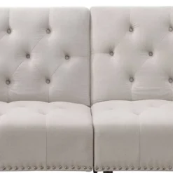 82" Eiroa Sofa Beige Fabric - Acme Furniture -Lush Living Store GUEST 725f8f10 28d6 4f05 8c2c 589ef50569f8