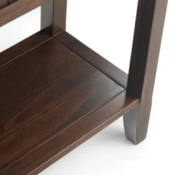 60" Portland End Table Brunette Brown - WyndenHall -Lush Living Store GUEST 725fbc70 ca32 4e7b b45b bf89077be913