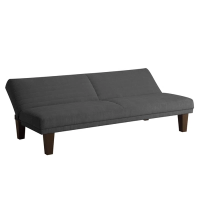 Delia Convertible Futon Sofa Microfiber - Room & Joy 6 Delia Convertible Futon Sofa Microfiber - Room & Joy - Image 4