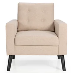 Costway Set Of 2 Accent Armchairs Upholstered Single Sofa Chairs W/ 2-Side Pockets 15 Costway Set Of 2 Accent Armchairs Upholstered Single Sofa Chairs W/ 2-Side Pockets -Lush Living Store GUEST 74af473e 132f 4878 9b0b 931537b9cdb0