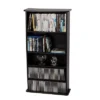 Drawbridge Multimedia Storage Rack Black - Atlantic -Lush Living Store GUEST 750fe1d6 857c 44b7 9f26 48f3fa0b0db1