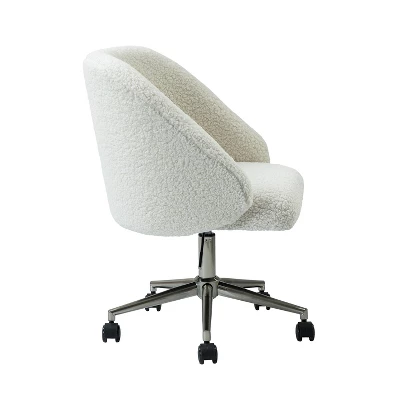 Joah Mid Century Modern Ergonomic Swivel Office Chair Task Chair For Living Room And Office Room | ARTFUL LIVING DESIGN 4 Joah Mid Century Modern Ergonomic Swivel Office Chair Task Chair For Living Room And Office Room | ARTFUL LIVING DESIGN - Image 2