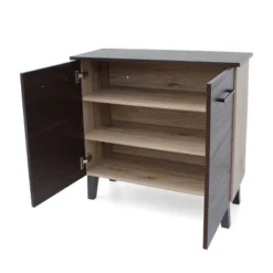 Wilnona Modern 3Shelf Cabinet - Christopher Knight Home -Lush Living Store GUEST 7588a12b b27d 4435 b496 bb170199f43b