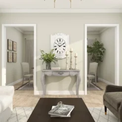 Farmhouse Vintage Console Table White - Olivia & May -Lush Living Store GUEST 766bb20c bf12 40d0 95cf e762313d6cc9