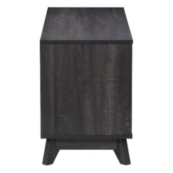 Hollywood Wood Grain TV Stand For TVs Up To 55" With Drawers Dark Gray - CorLiving -Lush Living Store GUEST 76749d3a d047 48f2 91bc 61d651abe745