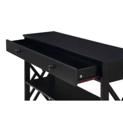 Titan 1 Drawer Console Table With Shelves - Breighton Home -Lush Living Store GUEST 768c2c34 3c56 4690 bdf0 9e250b9fe36b