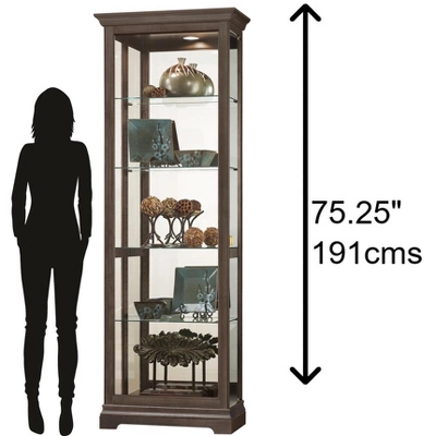 Howard Miller 680673 Howard Miller Brantley Iii Curio Cabinet 680673 Aged Auburn 3 Howard Miller 680673 Howard Miller Brantley Iii Curio Cabinet 680673 Aged Auburn