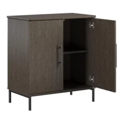 Vivinne Storage Cabinet Gray Oak - Cosmoliving By Cosmopolitan -Lush Living Store GUEST 76f7f6cc 4f10 4db0 aaf4 de0457d8c479