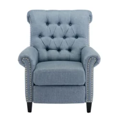 Push Back Linen Tufted Recliner Armchair - ModernLuxe -Lush Living Store GUEST 77008b45 0d9c 4a48 98c9 549a2bf0bef5