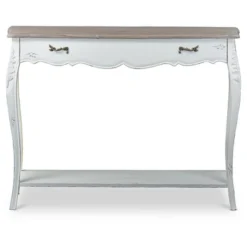 Bourbonnais Wood Traditional French Console Table - Baxton Studio