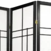 4 Ft. Tall Eudes Shoji Screen - Black (4 Panels) -Lush Living Store GUEST 78cec116 f27c 4140 966e ffd891a56b27