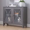 Yanga 1 Shelf Accent Cabinet Distressed Gray - MiBasics 1 Yanga 1 Shelf Accent Cabinet Distressed Gray - MiBasics -Lush Living Store GUEST 79d099f5 4590 4f92 805c 060340bd9e50