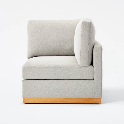 Woodland Hills Modular Sectional Corner Light Gray - Threshold™ Designed With Studio McGee 4 Woodland Hills Modular Sectional Corner Light Gray - Threshold™ Designed With Studio McGee - Image 2