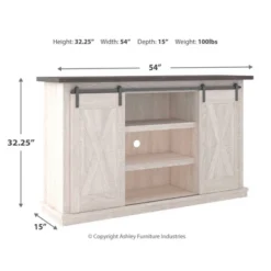Dorrinson Medium TV Stand For TVs Up To 63" Two-Tone - Signature Design By Ashley -Lush Living Store GUEST 7a4c3038 3d93 45d2 a328 00d7312a9463