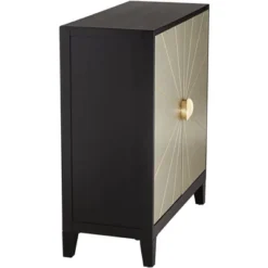 55 Downing Street Hermes 35 1/4" Wide Gray And Gold Wooden 2-Door Cabinet -Lush Living Store GUEST 7ad2ca7b 15e3 4081 82c6 cbc59d369ffe