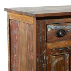 Rustic Wood Cabinet Chestnut Brown - Olivia & May -Lush Living Store GUEST 7b659e1e c22f 48c2 bae1 d5eee6c251ec