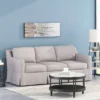 Arrastra Contemporary Fabric 3 Seater Sofa With Skirt - Christopher Knight Home -Lush Living Store GUEST 7b907d17 3757 4a0b 9c68 f83232d3e277