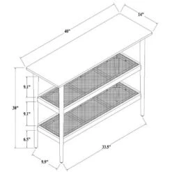 Wood & Cane Console Table - Hearth & Hand™ With Magnolia -Lush Living Store GUEST 7c2f0fa7 735c 4b28 afcf 73b6bc51e17a