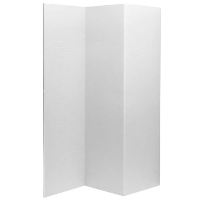 6' Cardboard Room Divider 3 Panel - Oriental Furniture 6 6' Cardboard Room Divider 3 Panel - Oriental Furniture - Image 4