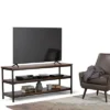 Rhonda Solid Mango Wood TV Stand For TVs Up To 66" Dark Cognac Brown - WyndenHall -Lush Living Store GUEST 7c62436c c42f 4b3f 99d8 d5c565719950