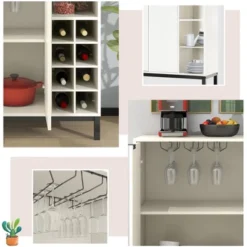 Contemporary Sideboard Stylish Buffet Storage Cabinet - ModernLuxe -Lush Living Store GUEST 7c82495d c0f1 4413 bdad 88aca2dc2896