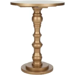 Greta Round Top Accent Table - Safavieh -Lush Living Store GUEST 7cbdf425 0e47 409e 9da9 3325404abffc