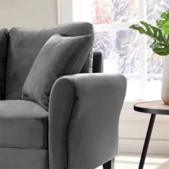 Clio Velvet Upholstered 3 Seater Sofa Couch,78 Inches Long Sofas,Modern Velvet Couch 3 Seater Sofa With 2 Pillow-Maison Boucle -Lush Living Store GUEST 7d377236 fa64 4785 beb1 2b6a7831e849