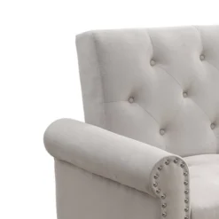 82" Eiroa Sofa Beige Fabric - Acme Furniture -Lush Living Store GUEST 7d9dea8a 28ee 4b76 9fc9 e6b1318ba982