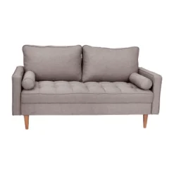 Flash Furniture Hudson Mid-Century Modern Loveseat Sofa With Tufted Upholstery & Solid Wood Legs 24 Flash Furniture Hudson Mid-Century Modern Loveseat Sofa With Tufted Upholstery & Solid Wood Legs -Lush Living Store GUEST 7daa8663 aff2 4497 a631 0ecb6c1291f3