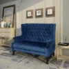 Nolie High Back Loveseat Cobalt - Christopher Knight Home -Lush Living Store GUEST 7de4608b 69d7 45fd bfec cf3efeb0b59a