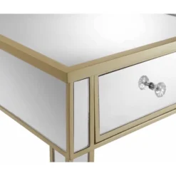 Gold Coast Mirrored End Table With Drawer - Breighton Home -Lush Living Store GUEST 7e172609 5df0 4b64 b355 25b368511e53
