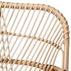 Jayden Fabric Upholstered And Rattan Loveseat White/Brown - Bali & Pari -Lush Living Store GUEST 7e86e52e 5668 4915 aa82 85fdd8a74426