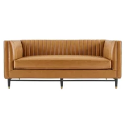 Devote Channel Tufted Vegan Leather Loveseat Tan - Modway 10 Devote Channel Tufted Vegan Leather Loveseat Tan - Modway -Lush Living Store GUEST 7eb9c604 27fa 41f6 9257 e0722fb88843