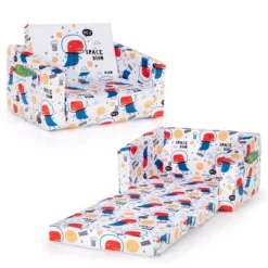 Costway 2-in-1 Convertible Kids Sofa To Lounger Flip-Out Chair W/Storage Pocket 22 Costway 2-in-1 Convertible Kids Sofa To Lounger Flip-Out Chair W/Storage Pocket -Lush Living Store GUEST 7f7c77dd 5f4a 4e03 b3b6 d5cc88c00dd3