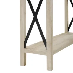 Sophie Rustic Industrial X Frame Entry Table - Saracina Home -Lush Living Store GUEST 7f83d8b4 8366 4fb8 a1f3 098e9e0b7d17