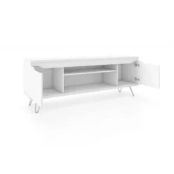 Baxter TV Stand For TVs Up To 60" White - Manhattan Comfort -Lush Living Store GUEST 80726459 ecbf 4188 ad46 f33db8e7395c