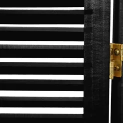 6 Ft. Tall Beadboard Divider - Black (4 Panels) -Lush Living Store GUEST 807a6794 e04e 4674 b460 a59e563529d3