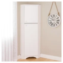 Elite Tall 2 Door Corner Storage Cabinet - Prepac 11 Elite Tall 2 Door Corner Storage Cabinet - Prepac -Lush Living Store GUEST 808c80c3 3283 40fe b765 f984cda8cb06