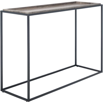 Andey Console Table - Brown/Black - Safavieh 6 Andey Console Table - Brown/Black - Safavieh - Image 4