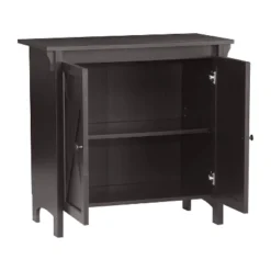 Saint Birch Hawksbury 2-Door Storage Cabinet, Espresso -Lush Living Store GUEST 80d04ca1 61e3 47c2 86e7 e206c6fd8604