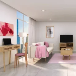 Loft & Luv Coda Console Table Natural - Atlantic -Lush Living Store GUEST 80dd9800 fe22 4c3c 88d1 d25d7303831e