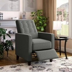 Nya Button Tufted Pushback Accent Chair - ProLounger -Lush Living Store GUEST 80e946f3 8780 42a2 aed1 65a4259742ce